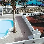 Aguazul - A Pie De Piscina Y Vistas Al Mar דירה
